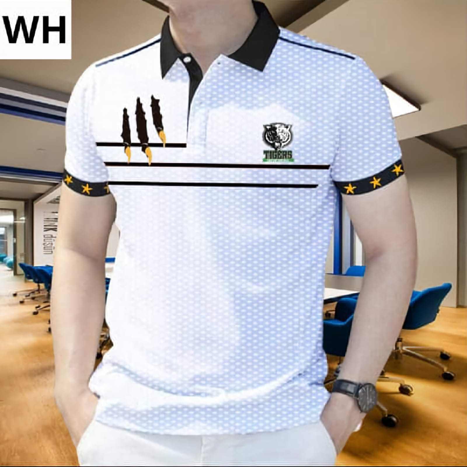 Premium Quality Pk cotton polo T-shirt  fordfgdfgd Men